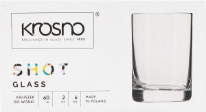 Набір чарок для горілки Krosno Shot 6*50мл