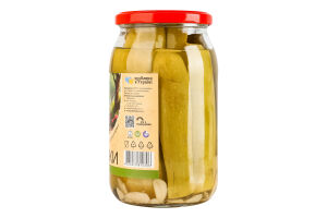 Кабачки маринованные домашние резаные стерилизованные Palko с/б 830г