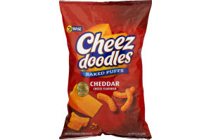 Wise Cheez Doodles Baked Puffs Cheddar Cheese