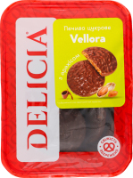 Печиво цукрове з арахісом Vellora Delicia лоток 300г