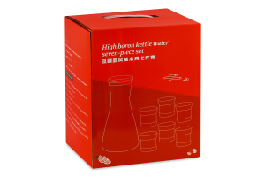 Набір Глечик 1,6л+стакан скло 6шт