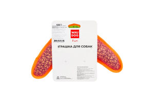 Іграшка д/собак Бумеранг рожевий 24*14см ВауДог