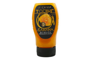 Топінг з смаком банана 370г пет перевернутий Ascania