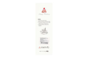 Свеча волнистая цветная 15см №01KYYW004 Greenwich Products Co. Limited 12шт