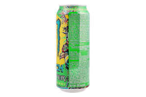 Напій енергетичний безалкогольний сильногазований Rio Punch Monster Energy з/б 500мл
