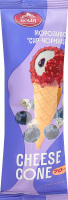 Морозиво 10% з комбінованим складом сировини у вафельному стаканчику Сир-чорниця Holdi м/у 70г