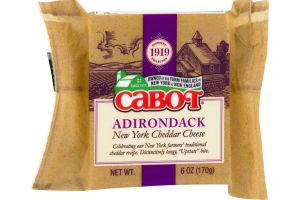 Cabot Adirondack New York Cheddar Cheese