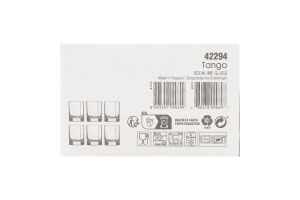 НАБІР СТОПОК ТАНГО АРТ42294 /6ШТ/ # 1ШТ ПАСАБАХЧЕ