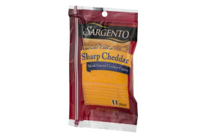 Sargento Natural Sharp Cheddar Slices - 11 CT