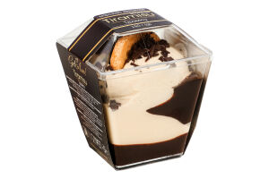 Морозиво 8% вершкове з шоколадним соусом та печивом Тірамісу Gel’Amo ст 150г