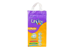 Трусики-подгузники для детей 9-14кг L Soft Baby Unijoy 56шт