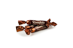Трубочки вафельные глазированные Konafetto nero Roshen кг
