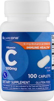 CareOne Vitamin C 500mg Caplets - 100 CT