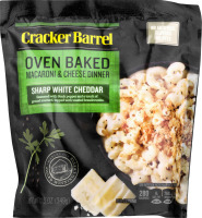 Cracker Barrel Oven Baked Macaroni & Cheese Dinner Sharp White Cheddar