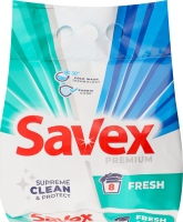 Засіб миючий порошкоподібний для автоматичного прання Fresh Premium Savex 1.2кг