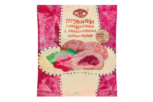 Пряники глазированные с малиновой начинкой БКК м/у 190г