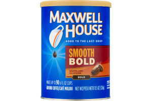 Maxwell House Ground Coffee Smooth Bold