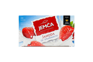 Чай фруктовый Jemca Клубника со сливками