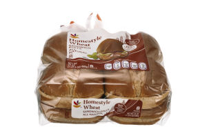 Ahold Homestyle Wheat Sandwich Rolls All Natural - 8 CT
