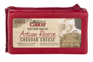 Cabot Artisan Reserve Cheddar Cheese