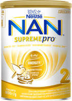 Смесь сухая для детей от 6 до 12мес 2 Supreme Pro NAN ж/б 800г
