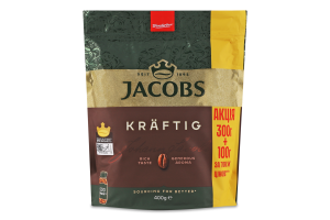 Кава розчинна сублімована Kraftig Jacobs д/п 400г