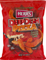 Herr's Cheese Curls Deep Dish Pizza Flavor