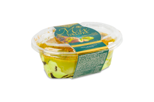 Морозиво 12% з фісташковим соусом і тістом Катаїфі Drеam of Dubai chocolate Mix Deluxe п/у 600г