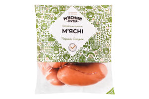 Сардельки вареные из мяса птицы Мясные М'ясний хутір 1с кг