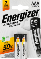Батарейка AAA 1.5V LR03 Alkaline Power Energizer 2шт