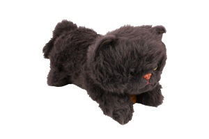 Іграшка Котик Томі чорна поліестер 30см Yiwu