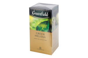 Чай зеленый Melissa Greenfield к/у 25х1.5г