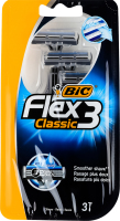 Бритва без сменных картриджей Classic Flex 3 BiC 3шт