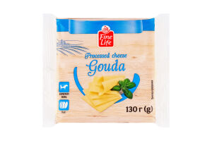 Сыр плавленый 36% Гауда Fine Life м/у 8x16.25г