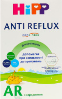 Смесь сухая для детей с рождения Anti-Reflux Hipp к/у 300г