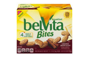 Nabisco belVita Breakfast Bites Cinnamon Brown Sugar - 5 PK