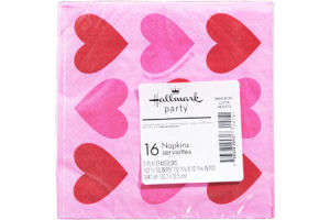 Hallmark Valentine Lotta Hearts Party Napkins - 16 CT
