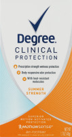 Degree Clinical Protection Summer Strength Motion Sense Anti-Perspirant