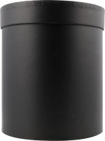 Коробка подарункова чорна кругла 15*18см НК-86 Екстрафікс