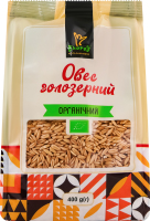Овес зерно голозерний органічний Екород м/у 400г