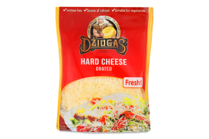 Сир 40% твердий Grated Dziugas д/п 100г