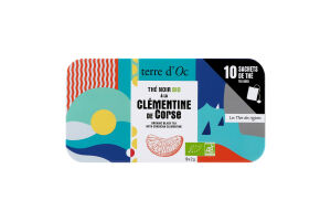 Чай чорн Terre d’Oc клементин з Корсики органічний