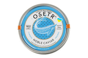 Ікра сибірського осетра зерниста Noble caviar Osetr в/ґ з/б 200г