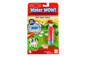 Melissa & Doug. Water WOW: Водна розмальовка з ручкою «Ферма»