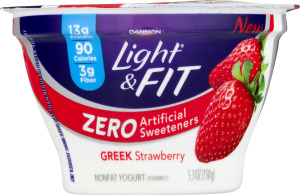 Dannon Light & Fit Greek Nonfat Yogurt Strawberry