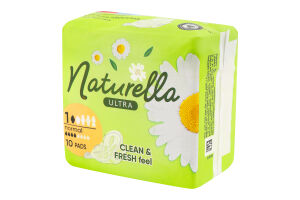 Прокладки Camomile Ultra normal Naturella 10шт