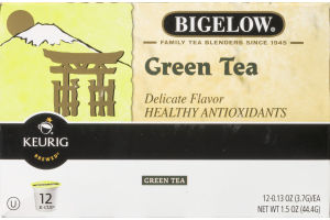 Bigelow Green Tea K-Cups - 12 CT