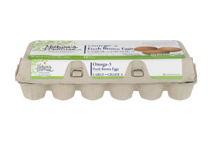 Nature's Promise Omega-3 Large Fresh Brown Eggs - 18 CT