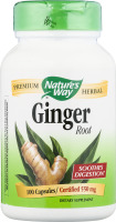 Nature's Way Ginger Root 550mg Capsules - 100 CT