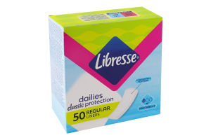 Прокладки ежедневные Regular Classic Libresse 50шт